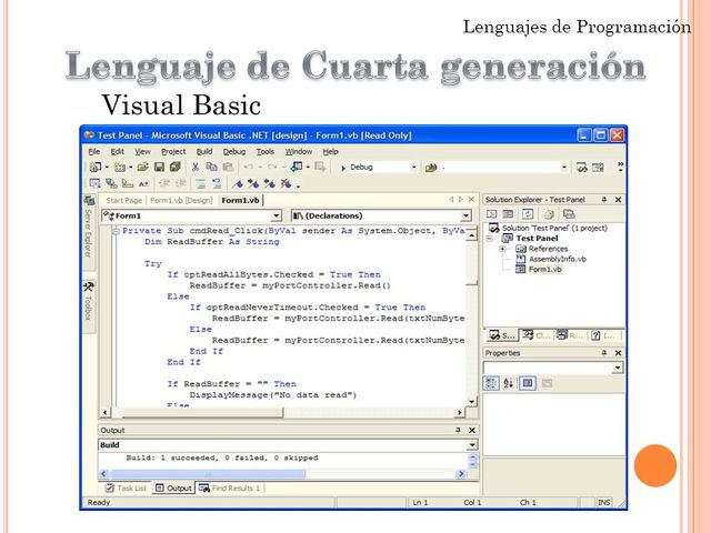 lenguaje de programación 4° generación