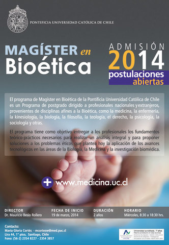 Maestria en Bioética