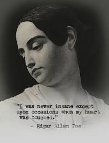 Poe Marries His Thirteen Year Old Cousin, Virginia Clemn