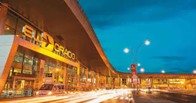 Aeropuerto Internacional El Dorado.