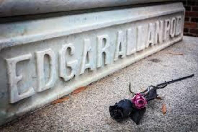 Edgar Allen Poe dies