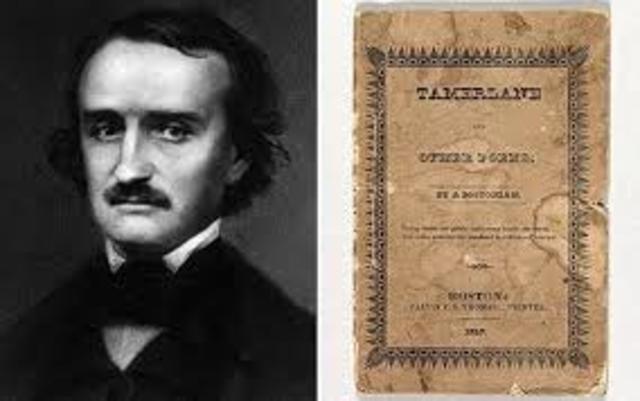 Poe enlists in the U.S. Army adn shortly after his first book is published