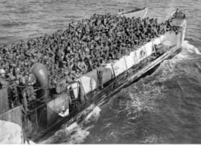 American and other allied troops land in Normandy...on D-Day