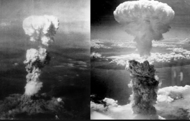 The United States dropped two atomic bombs on Japan
