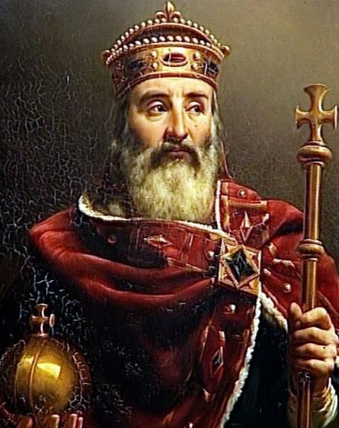 Morte di Carlo Magno.