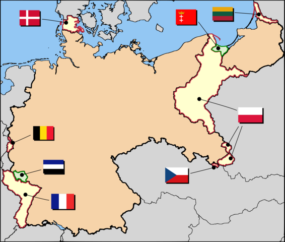 Countries created after WWI