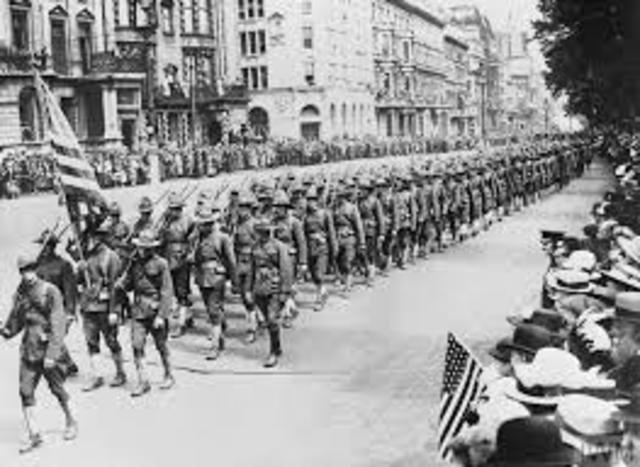 First American Soldiers to Europe