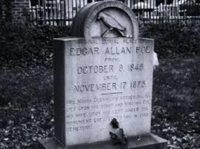 Edgar Allen Poe Dies