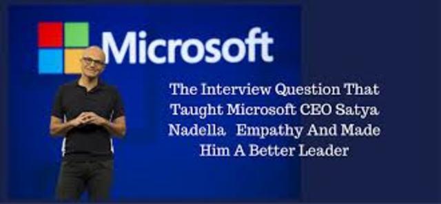 Supporting CEO Satya Nadella