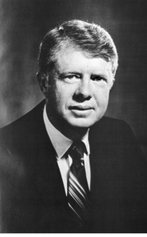 Carter becomes president