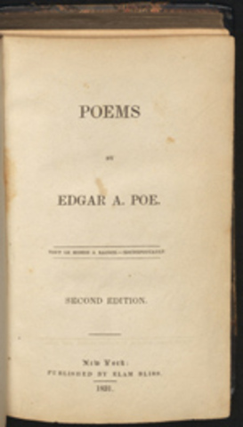 Poe writes his first poem