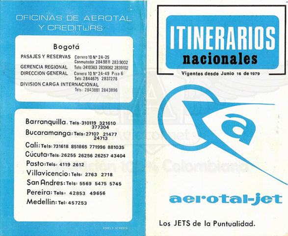 Desaparición Aerolinea