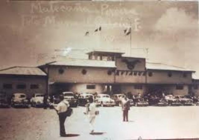 Inauguración del Aeropuerto Internacional Matecaña