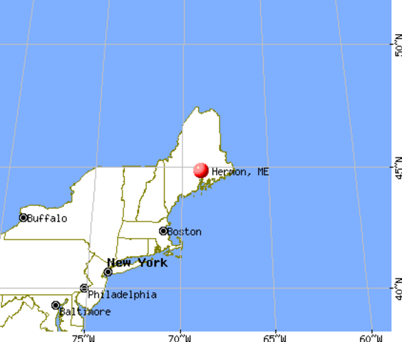 Born in Hermon, Maine