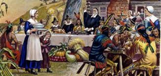 The First Thanksgiving Ever
