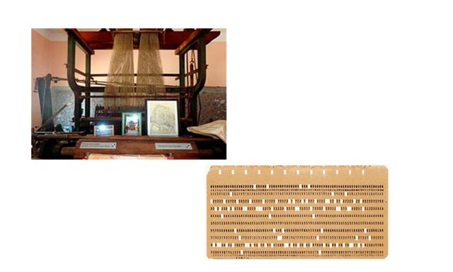 LA CREACIÓN DEL TELAR DE JACKARD Y LAS TARJETAS PERFORADAS.