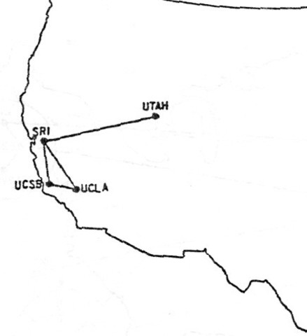 SRI conectado a Arpanet