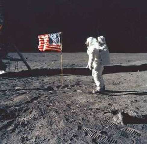 Man Walks On The Moon