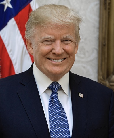 Trump was sworn into office