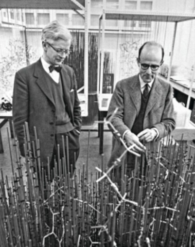 John Kendrew y Max Perutz