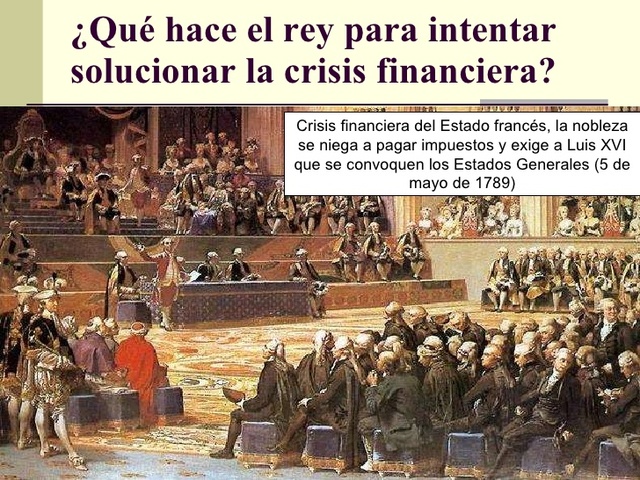 La quiebra de las finanzas en Francia