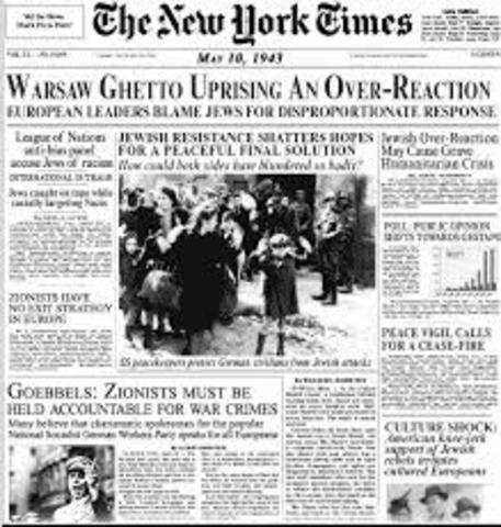 Warsaw Ghetto uprising