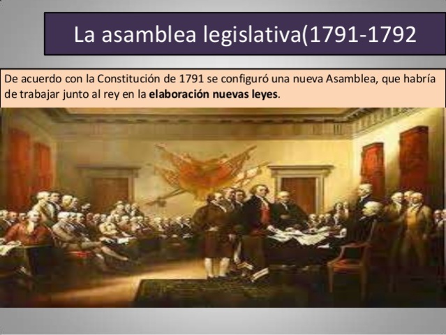 La asamblea legislativa