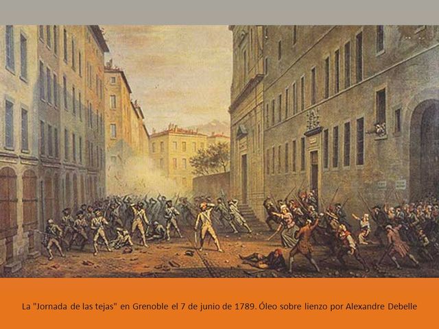 1788 / Jornada de las tejas de Grenoble