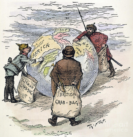 What new countries were created at the end of WWI