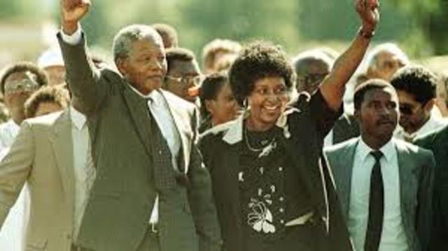 Nelson Mandela is released from Prison