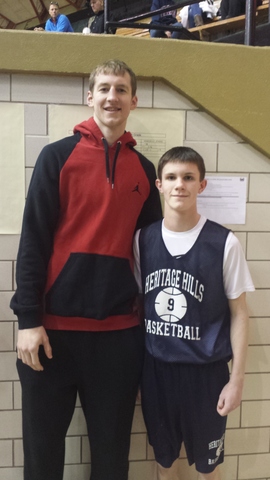 Met my first famous/pro basketball players