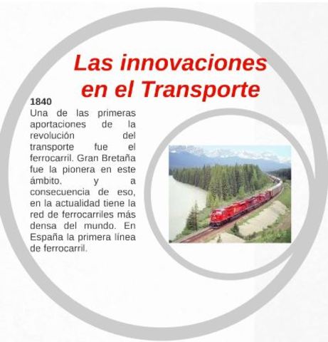 LAS INNOVACIONES EN EL TRANSPORTE
