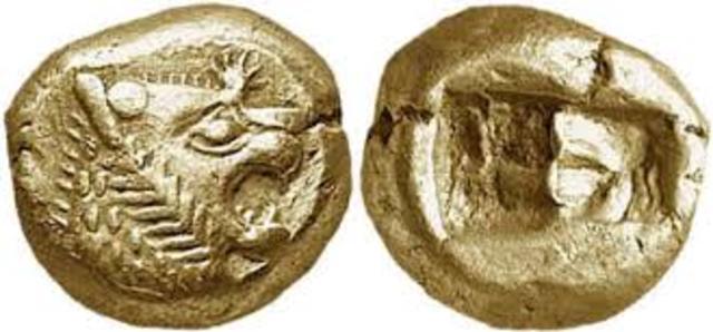 600 a.c Primeras monedas