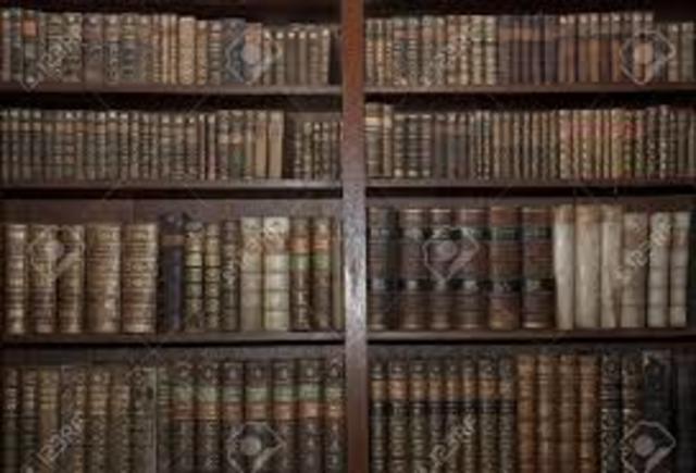 Las antiguas bibliotecas