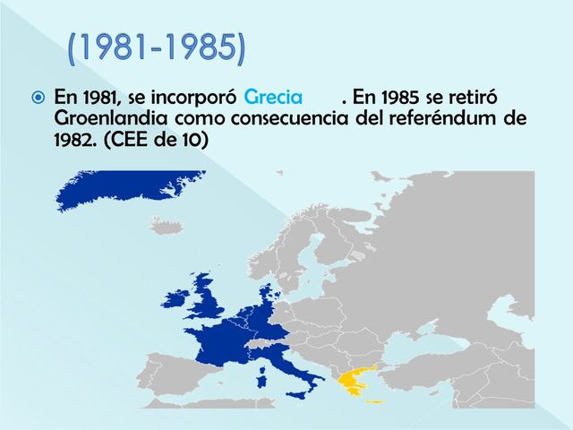 Grecia se une a la CEE