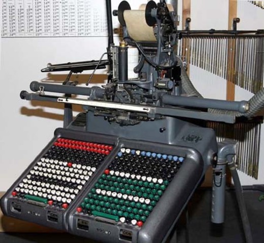 Invención de la máquina de composición Monotype