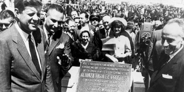 Visita del presidente John F. Kennedy.