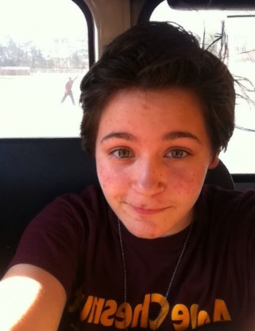 El dia mi corte mi pelo!