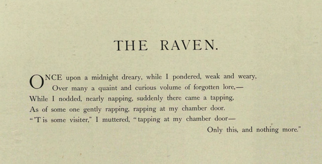 Poe publishes the poem, The Raven