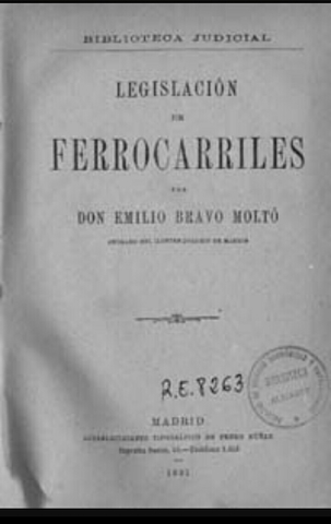 Ley de ferrocarriles de 1855