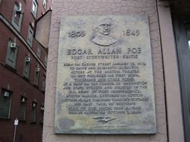 Edgar Allan Poe Dies