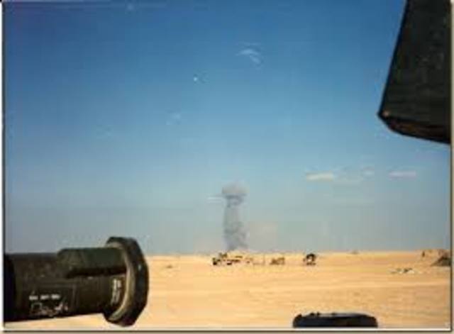US troops destroy munitions at dumps in Khamisiyah