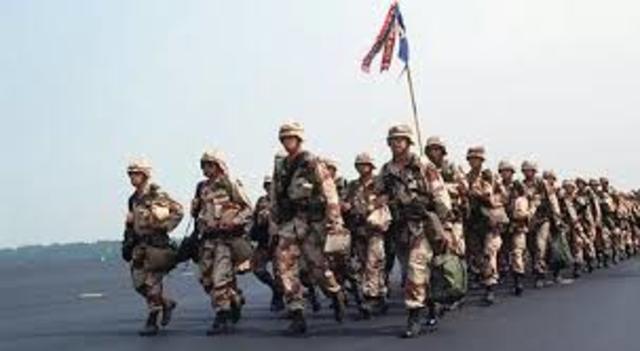 The last US ground soldiers return back home
