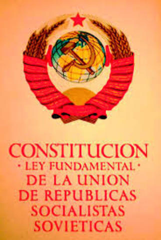 Primera Constitución de la URSS
