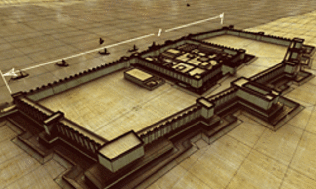 Sesostris The Third Begins Military Architecture.