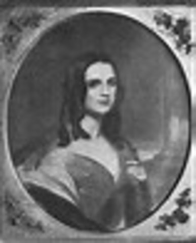 Poe's wife Virginia dies