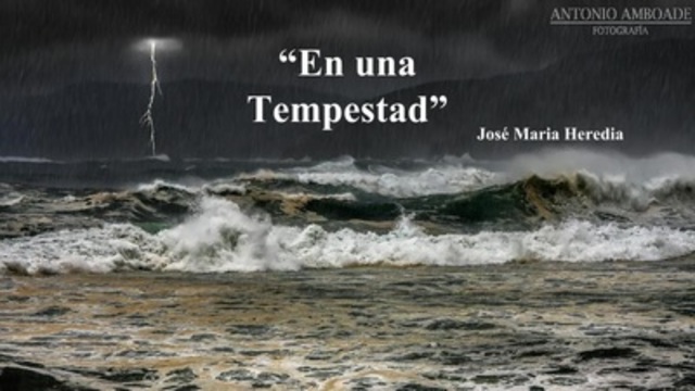 En una tempestad