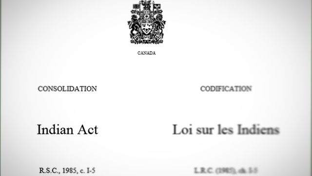 1876-present day: Indian Act