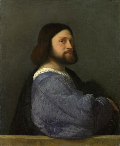 Portrait of a Man with a Quilted Sleeve (Renaissance Arts)