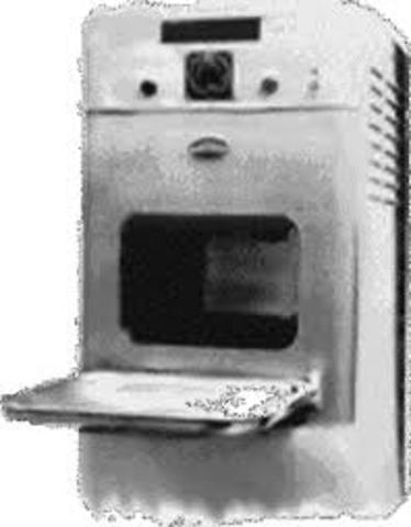 First microwave oven